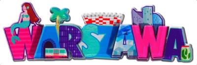 Opakowanie Magnes I love Poland Warszawa ILP-MAG-C-WAR-37