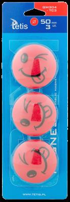 Opakowanie Magnesy do tablic Tetis czerwone języki 50mm/3