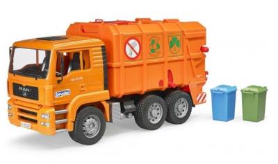 Opakowanie MAN TGA Śmieciarka pomarańczowa