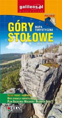 Mapa - Góry Stołowe 1:30 000. Autor: Opracowanie zbiorowe. SmakLiter.pl Okładka książki Mapa - Góry Stołowe 1:30 000