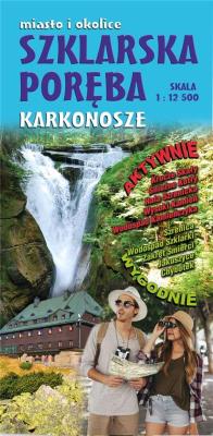 Okładka książki Mapa - Szklarska Poręba i okolice 1:12 500