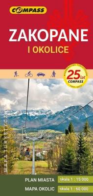 Okładka książki Mapa turystyczna - Zakopane i okolice w.8