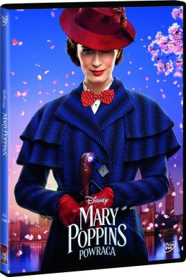 Mary Poppins powraca DVD. Autor: Marshall Robert. SmakLiter.pl Okładka książki Mary Poppins powraca DVD
