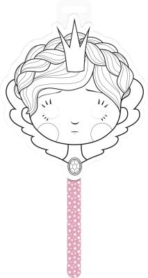 Opakowanie Maska kartonowa Graffy stick Księżniczka