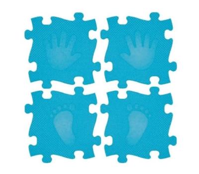 Opakowanie Mata podłogowa Magic set 16elementów niebieska