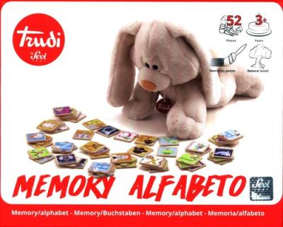 Memory Alfabet. Wydawca: Trudi. SmakLiter.pl Opakowanie Memory Alfabet