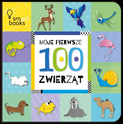Moje Pierwsze 100 Zwierząt. Wydanie 2. Autor: Opracowanie zbiorowe. SmakLiter.pl Okładka książki Moje Pierwsze 100 Zwierząt. Wydanie 2