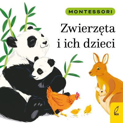Okładka książki Montessori. Zwierzęta i ich dzieci