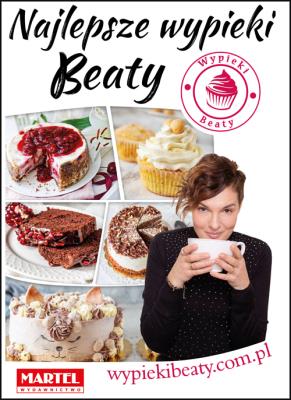 Najlepsze wypieki Beaty. Autor: Pawlak Beata. SmakLiter.pl Okładka książki Najlepsze wypieki Beaty