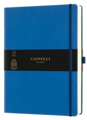 Opakowanie Notatnik 19x25cm kratka Castelli Aquarela Blue Sea