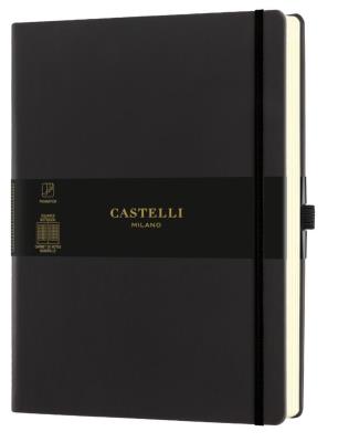 Opakowanie Notatnik 19x25cm kratka Castelli Aquarela Sepia