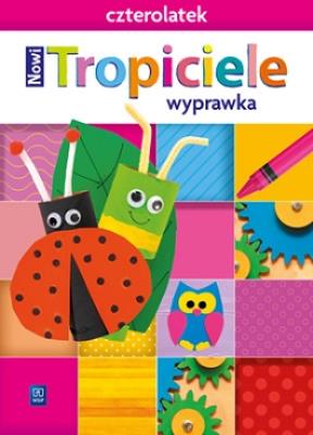 Okładka książki Nowi Tropiciele Czterolatek. Wyprawka 2021 WSIP