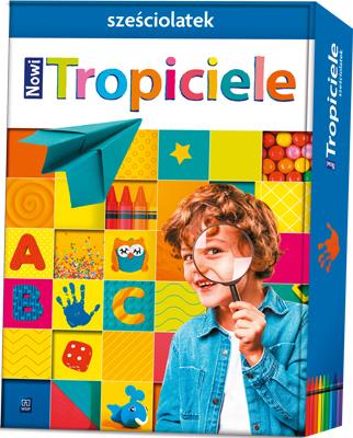 Nowi Tropiciele Sześciolatek. BOX 2021 WSIP. Autor:   Praca zbiorowa. SmakLiter.pl Okładka książki Nowi Tropiciele Sześciolatek. BOX 2021 WSIP