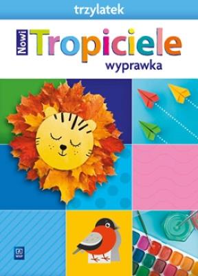 Okładka książki Nowi Tropiciele Trzylatek. Wyprawka 2021 WSIP