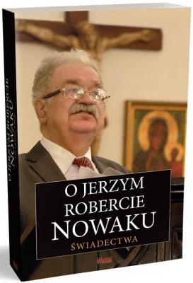 Okładka książki O Jerzym Robercie Nowaku
