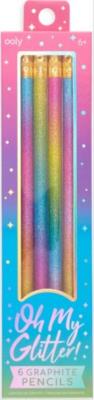 Opakowanie Ołówki w Brokatowej Oprawce, Oh My Glitter! 6szt