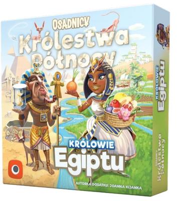 Osadnicy: Królestwa Północy - Królowie Egiptu. Autor: Portalgames. SmakLiter.pl Okładka książki Osadnicy: Królestwa Północy - Królowie Egiptu