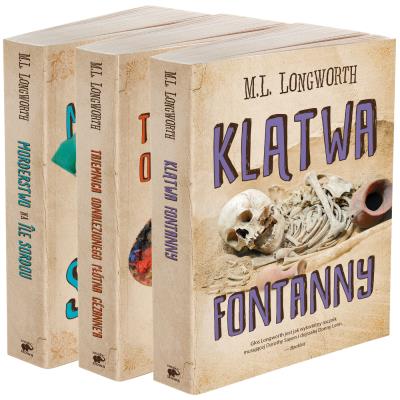 Pakiet Kryminały prowansalskie. Verlaque i Bonet na tropie. Tom 4-6. Autor: M. L. Longworth. SmakLiter.pl Okładka książki Pakiet Kryminały prowansalskie. Verlaque i Bonet na tropie. Tom 4-6