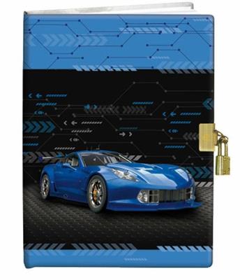 Opakowanie Pamiętnik z kłódką 13x18cm Sportowe Auto