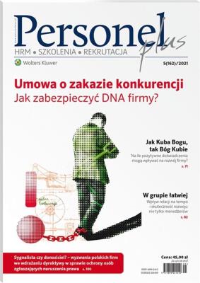 Okładka książki Personel Plus - 5/2021