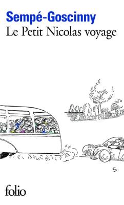 Petit Nicolas voyage. Autor: Sempe Jean-Jacques. SmakLiter.pl Okładka książki Petit Nicolas voyage