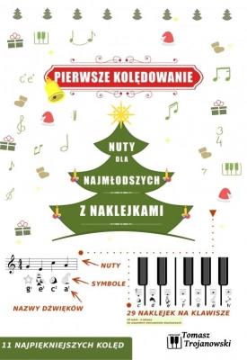 Pierwsze kolędowanie. Autor: Trojanowski Tomasz. SmakLiter.pl Okładka książki Pierwsze kolędowanie