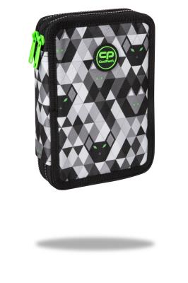 Piórnik Coolpack podwójny z wyposażeniem JUMPER XL FOXES. Wydawca: Patio. SmakLiter.pl Opakowanie Piórnik Coolpack podwójny z wyposażeniem JUMPER XL FOXES