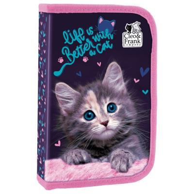 Opakowanie Piórnik jednokomorowy Cleo i Frank 30 DERFORM