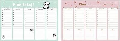 Opakowanie Plan lekcji A4 Girls (10szt)