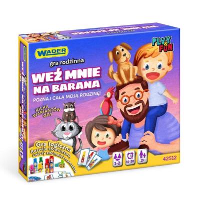 Play&Fun Weź mnie na barana!. Wydawca: Wader. SmakLiter.pl Opakowanie Play&Fun Weź mnie na barana!