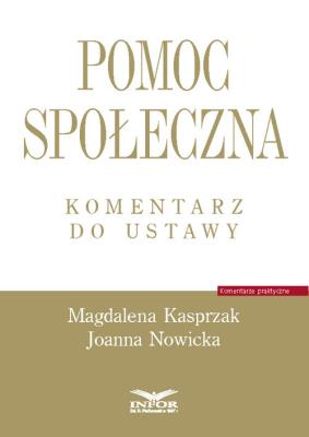 Okładka książki Pomoc społeczna Komentarz do ustawy