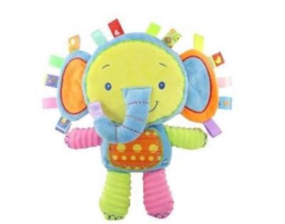 Opakowanie Przytulanka z piszczkiem i grzechotką - słonik