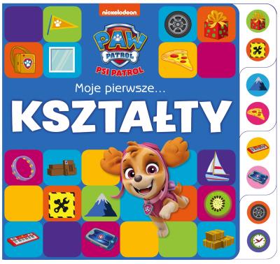 Okładka książki Psi Patrol. Moje pierwsze kształty
