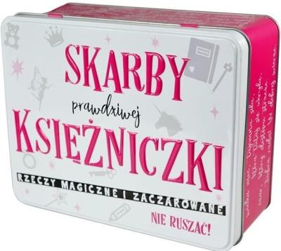 Opakowanie Puszka Skarbuszka PS-001 Skarby księżniczki