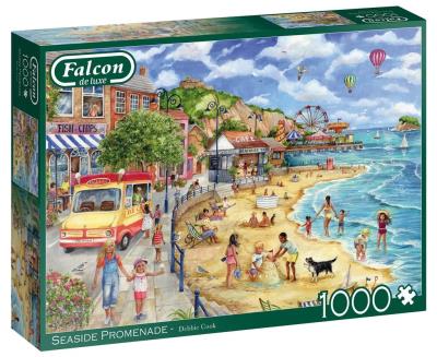 Opakowanie Puzzle 1000 Falcon Nadmorska promenada G3