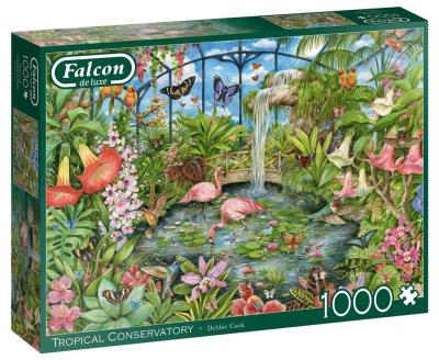 Opakowanie Puzzle 1000 Falcon Tropikalna oranżeria G3