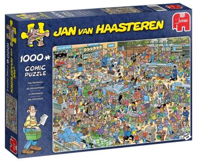 Puzzle 1000 Haasteren Drogeria G3. Wydawca: Jumbo. SmakLiter.pl Opakowanie Puzzle 1000 Haasteren Drogeria G3