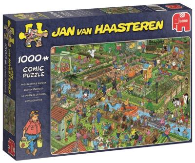 Puzzle 1000 Haasteren Ogród warzywny G3. Wydawca: Jumbo. SmakLiter.pl Opakowanie Puzzle 1000 Haasteren Ogród warzywny G3