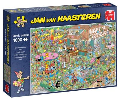 Puzzle 1000 Haasteren Przyjęcie urodzinowe G3. Wydawca: Jumbo. SmakLiter.pl Opakowanie Puzzle 1000 Haasteren Przyjęcie urodzinowe G3