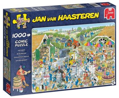 Puzzle 1000 Haasteren Wytwórnia win G3. Wydawca: Jumbo. SmakLiter.pl Opakowanie Puzzle 1000 Haasteren Wytwórnia win G3