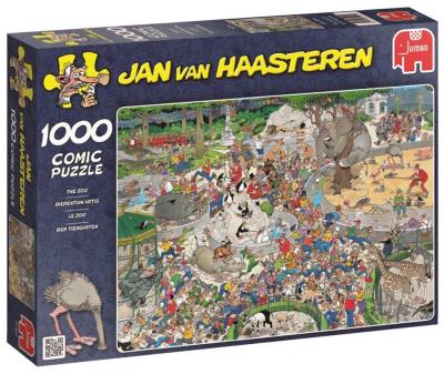 Puzzle 1000 Haasteren Zoo G3. Wydawca: Jumbo. SmakLiter.pl Opakowanie Puzzle 1000 Haasteren Zoo G3