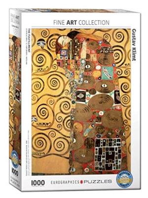 Opakowanie Puzzle 1000 Spełnienie, Gustav Klimt