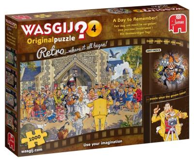 Puzzle 1000 Wasgij Najważniejszy dzień w życiu G3. Wydawca: Jumbo. SmakLiter.pl Opakowanie Puzzle 1000 Wasgij Najważniejszy dzień w życiu G3