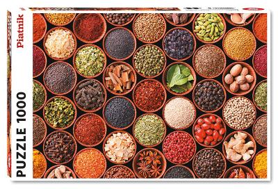Opakowanie Puzzle 1000 Zioła i przyprawy