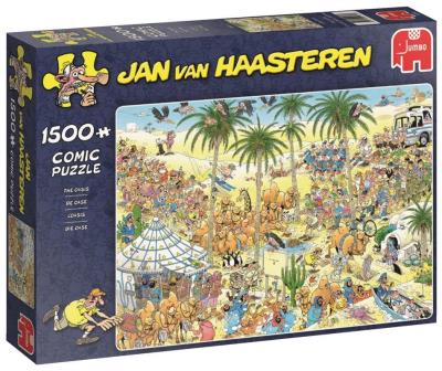 Puzzle 1500 Haasteren Oaza G3. Wydawca: Jumbo. SmakLiter.pl Opakowanie Puzzle 1500 Haasteren Oaza G3