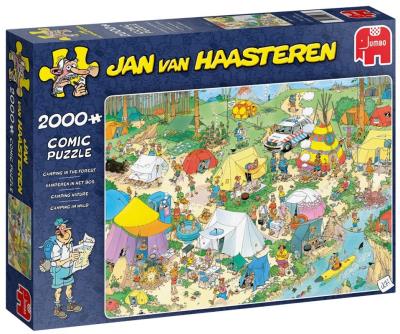 Puzzle 2000 Haasteren Pole namiotowe G3. Wydawca: Jumbo. SmakLiter.pl Opakowanie Puzzle 2000 Haasteren Pole namiotowe G3