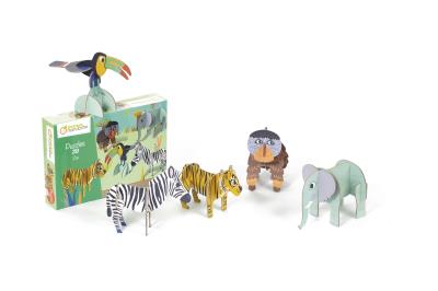 Opakowanie Puzzle 3D Zoo