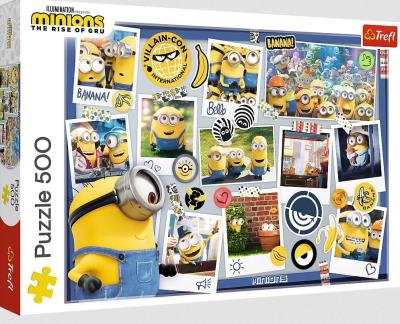 Opakowanie Puzzle 500 Zwariowana kolekcja zdjęć TREFL