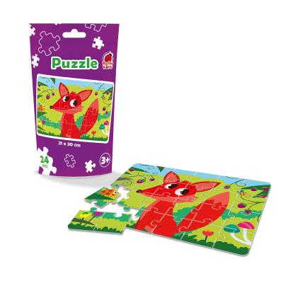 Puzzle 24 saszetka Lis RK1130-03. Wydawca: Roter Kafer. SmakLiter.pl Opakowanie Puzzle 24 saszetka Lis RK1130-03
