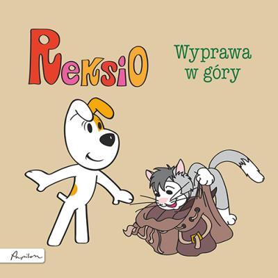 Reksio. Wyprawa w góry. Autor: Szarf Maria. SmakLiter.pl Okładka książki Reksio. Wyprawa w góry